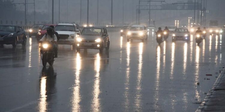 Heavy Rain in Delhi Today